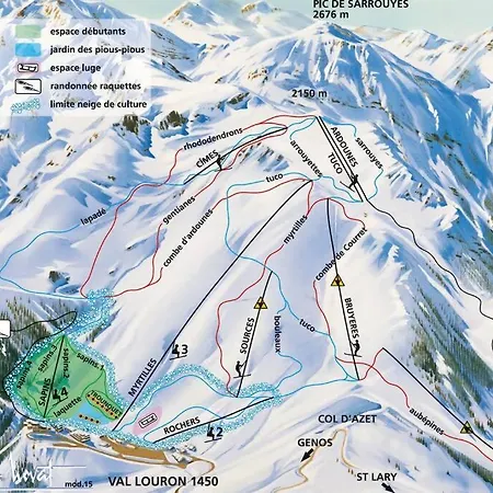 Val Louron Coup De Coeur 6p. Aux Pieds Des Pistes Apartment Genos